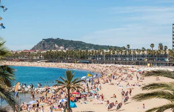Barcelona beach