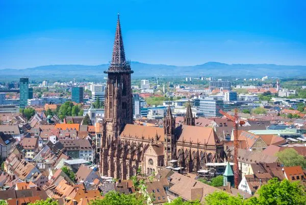 Kathedrale in Freiburg