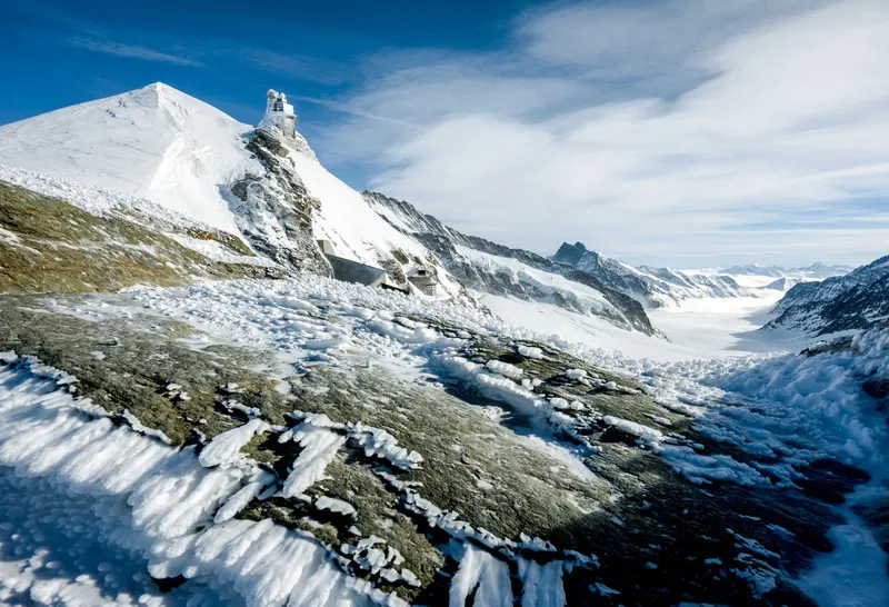 Jungfraujoch ice