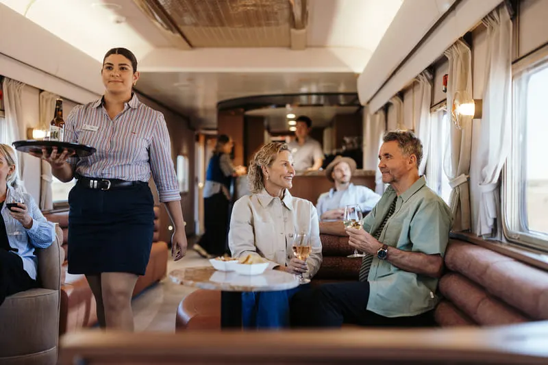 The Ghan Gold Premium Lounge