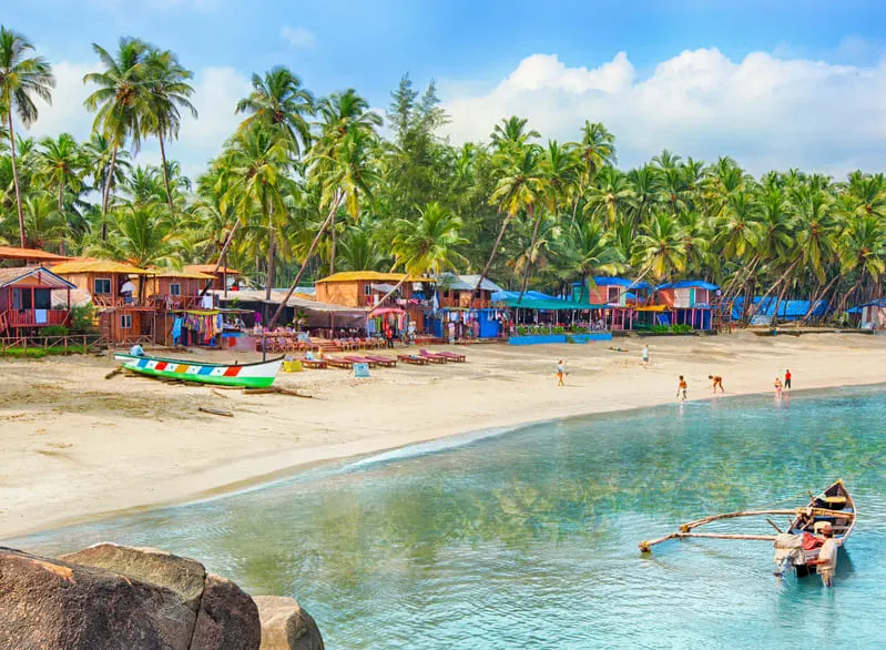 Traumstrand in Goa