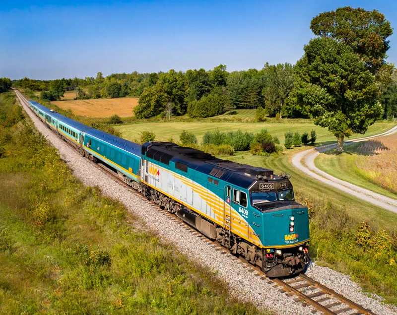 Zug von Montreal nach Toronto